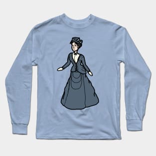 Victorian Businesswoman Long Sleeve T-Shirt